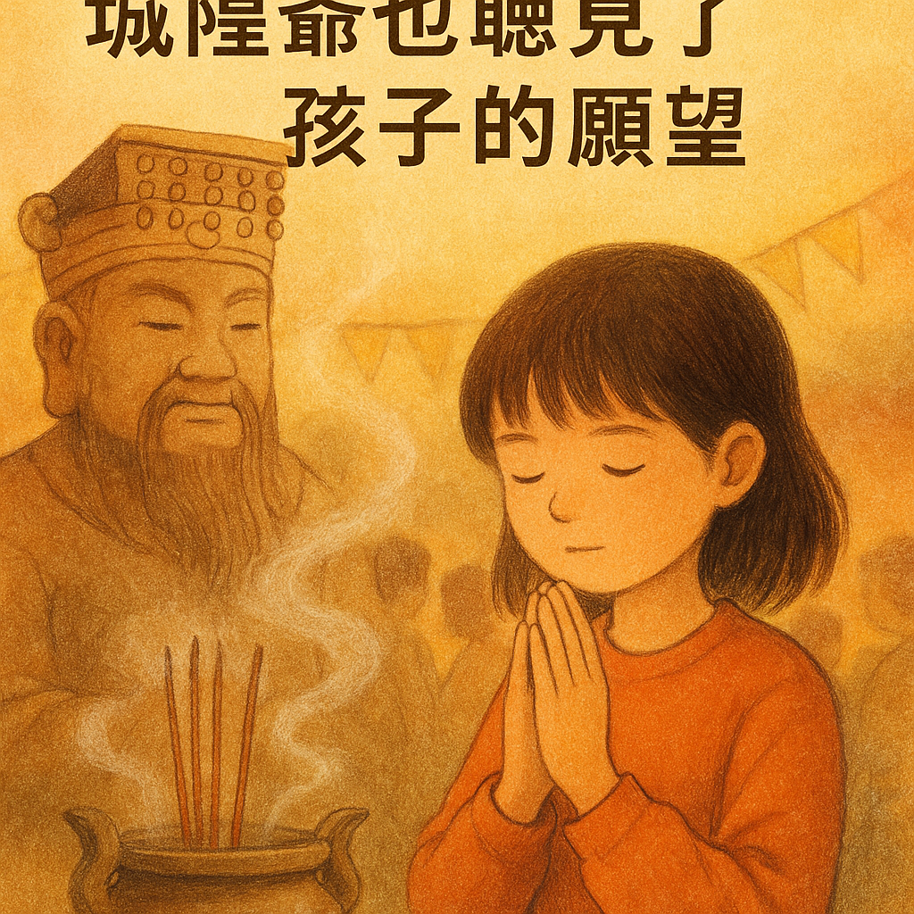 《城隍爺也聽見了孩子的願望》｜浯島的風知道